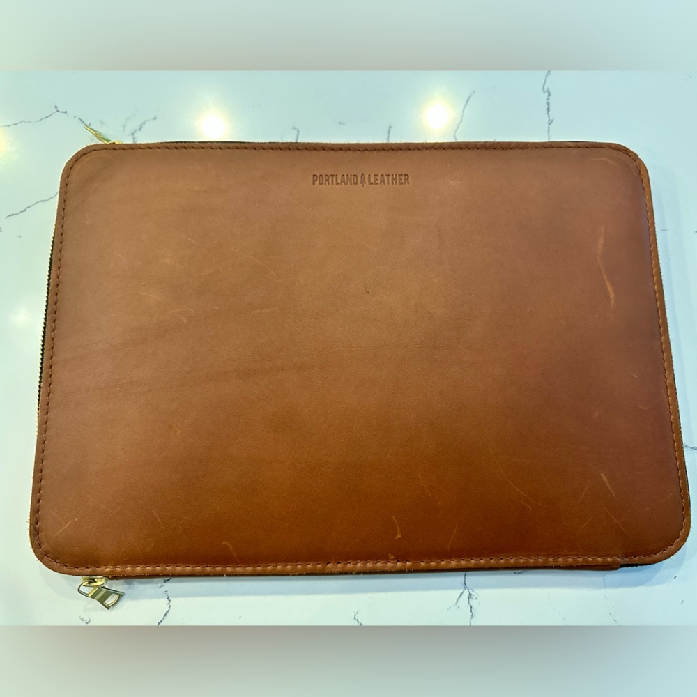 Portland leather Laptop/ipad case